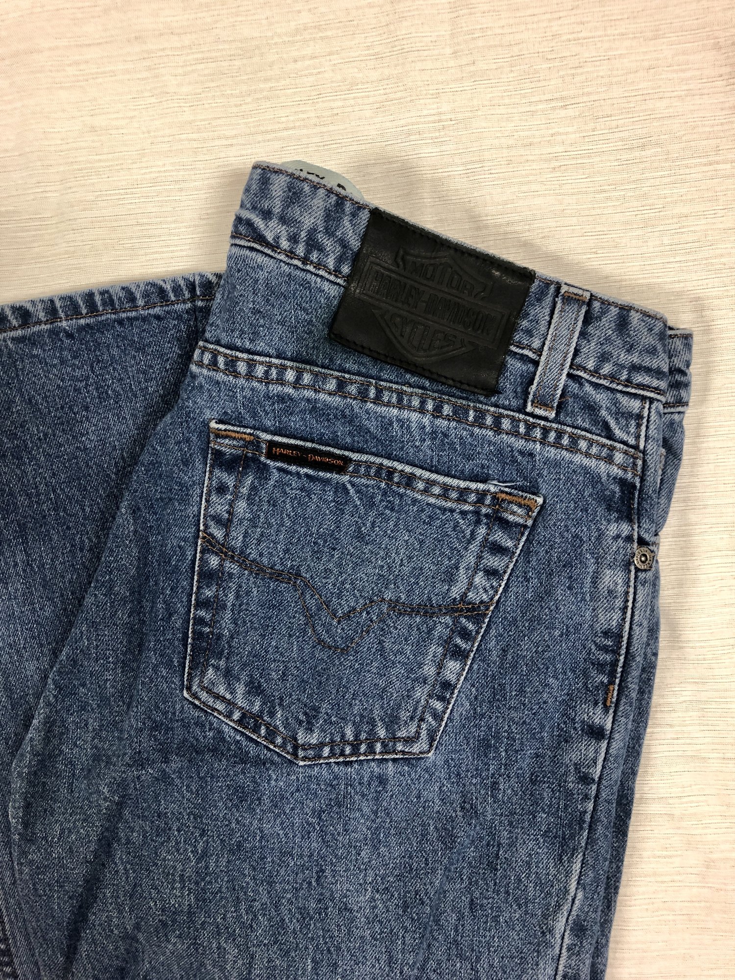 MONARCH Harley Davidson Jeans - Stitched Up