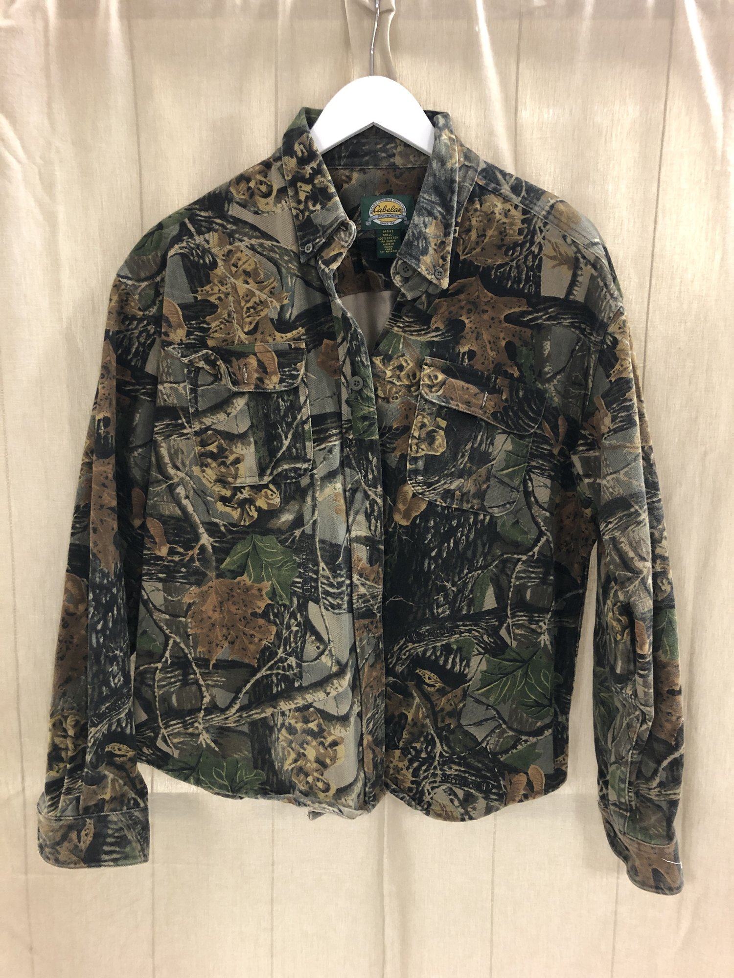 CABELA'S CAMO JACKET - Stitched Up